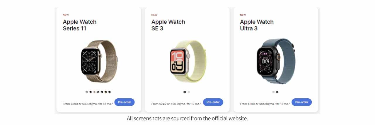 Screenshot of Apple Watch.