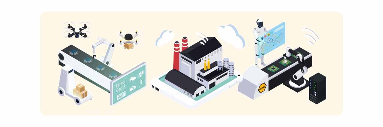 Robot application illustration.