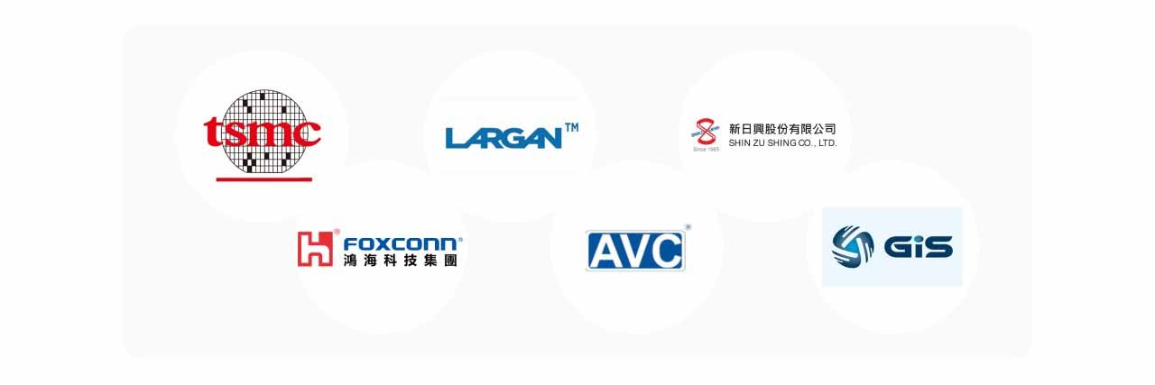 一些核心廠商的logo圖。