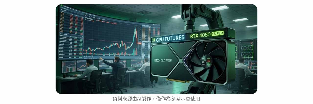 GPU 期貨示意圖。