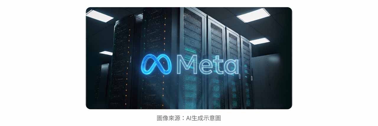 Meta 資料中心示意圖。