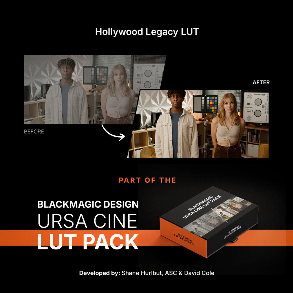 Blackmagic URSA Cine LUT Pack