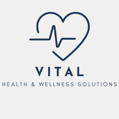 Vital Health and Wellness Solutions Company Logo by Jenny Hendricks in Chicago IL