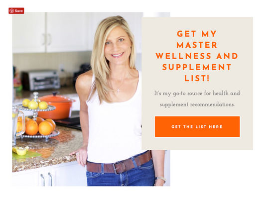 Master Wellness & Supplement List