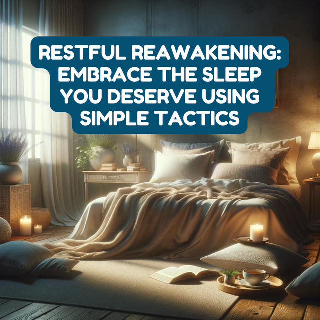 Sleep Tight Naturally: Unlock the Power of Deep Sleep with Food & Lifestyle Hacks