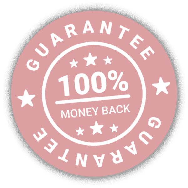 100% Money Back Guarantee badge