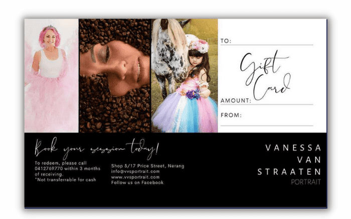 Vanessa Van Straaten GIFT VOUCHER