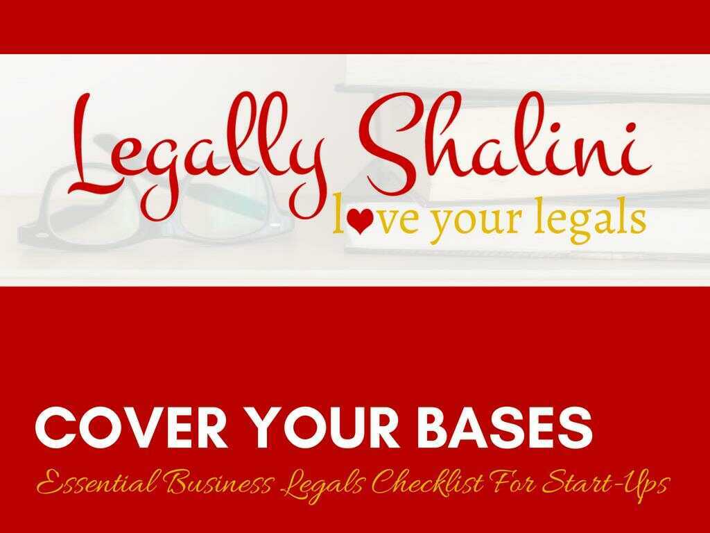 Essential Business Legals Checklists cover image