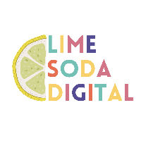 Lime Soda Digital by Elissa Green