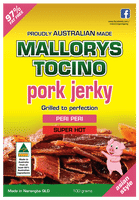 Super Hot Peri Peri Pork Jerky 100g