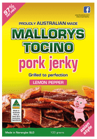 Lemon Pepper Pork Jerky 100g