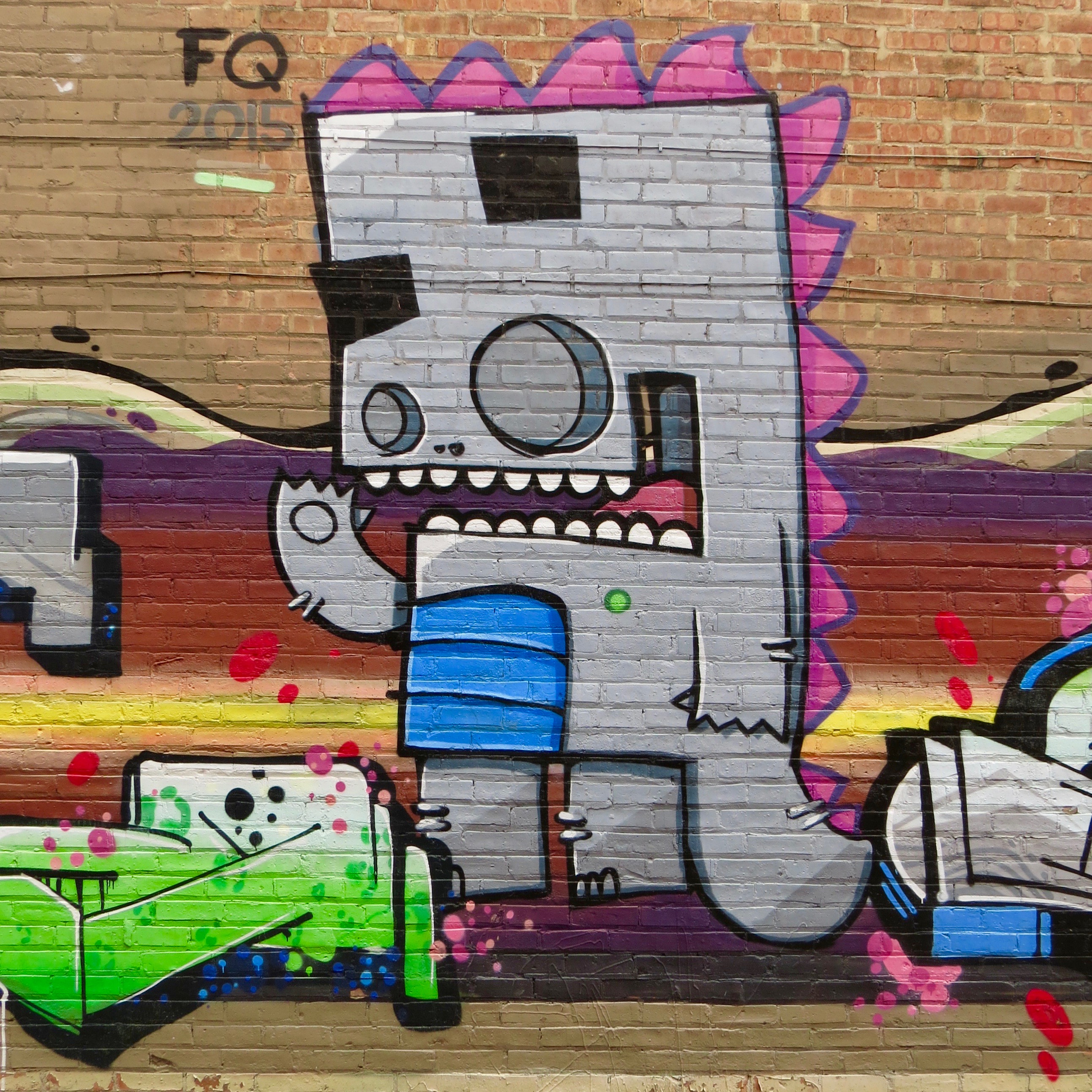 mural in Chicago by artist FQart.