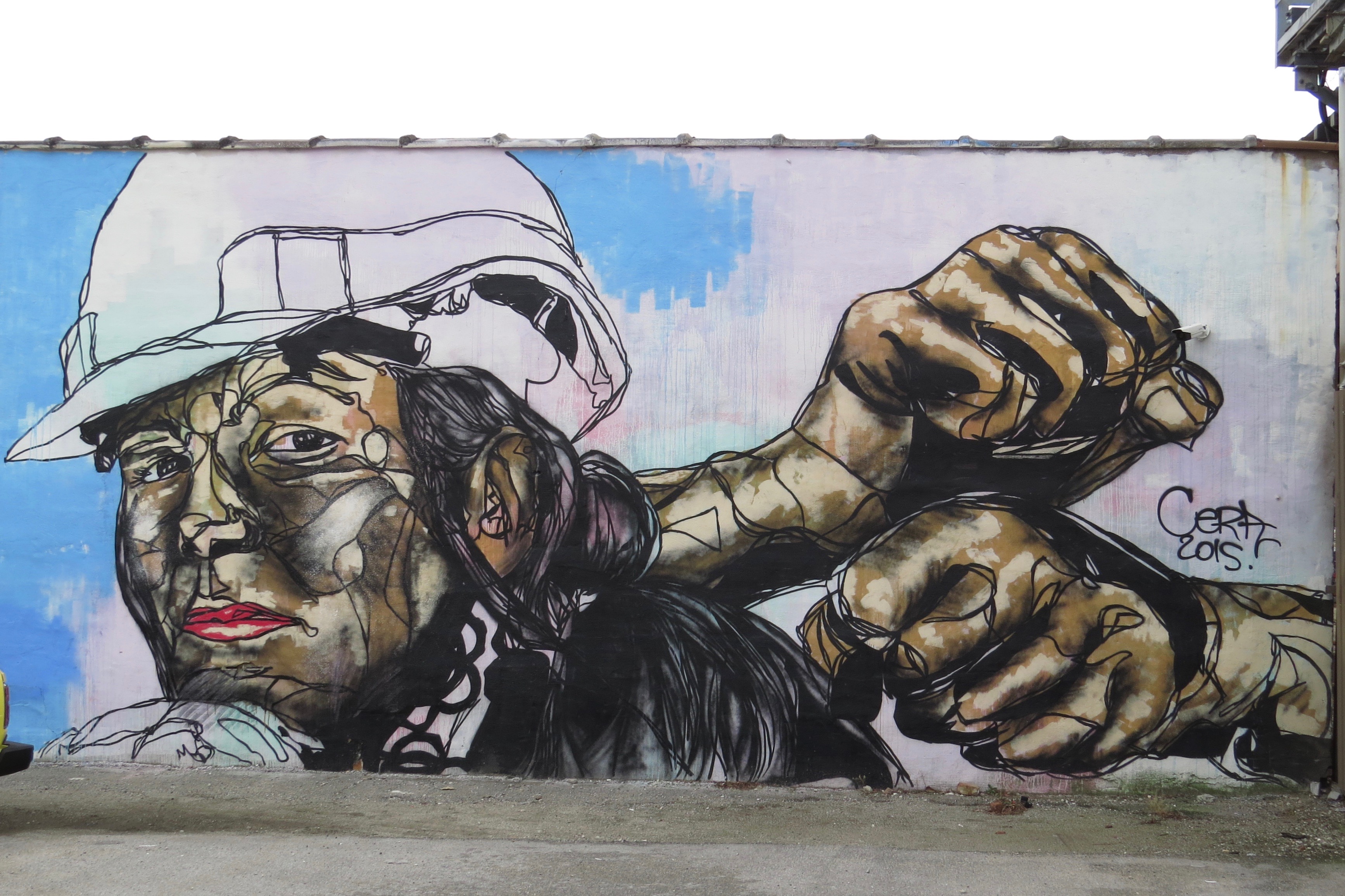 mural in Chicago by artist CERA.