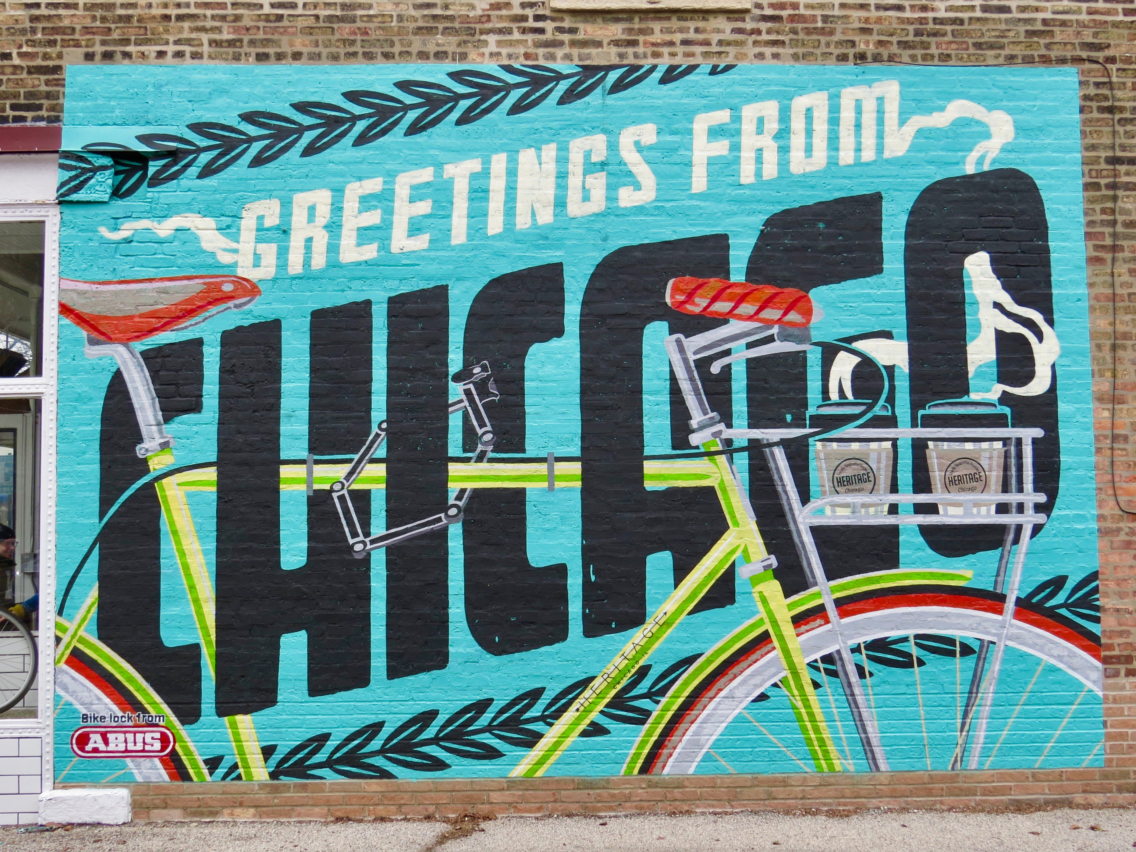 mural in Chicago by artist Right Way Signs.