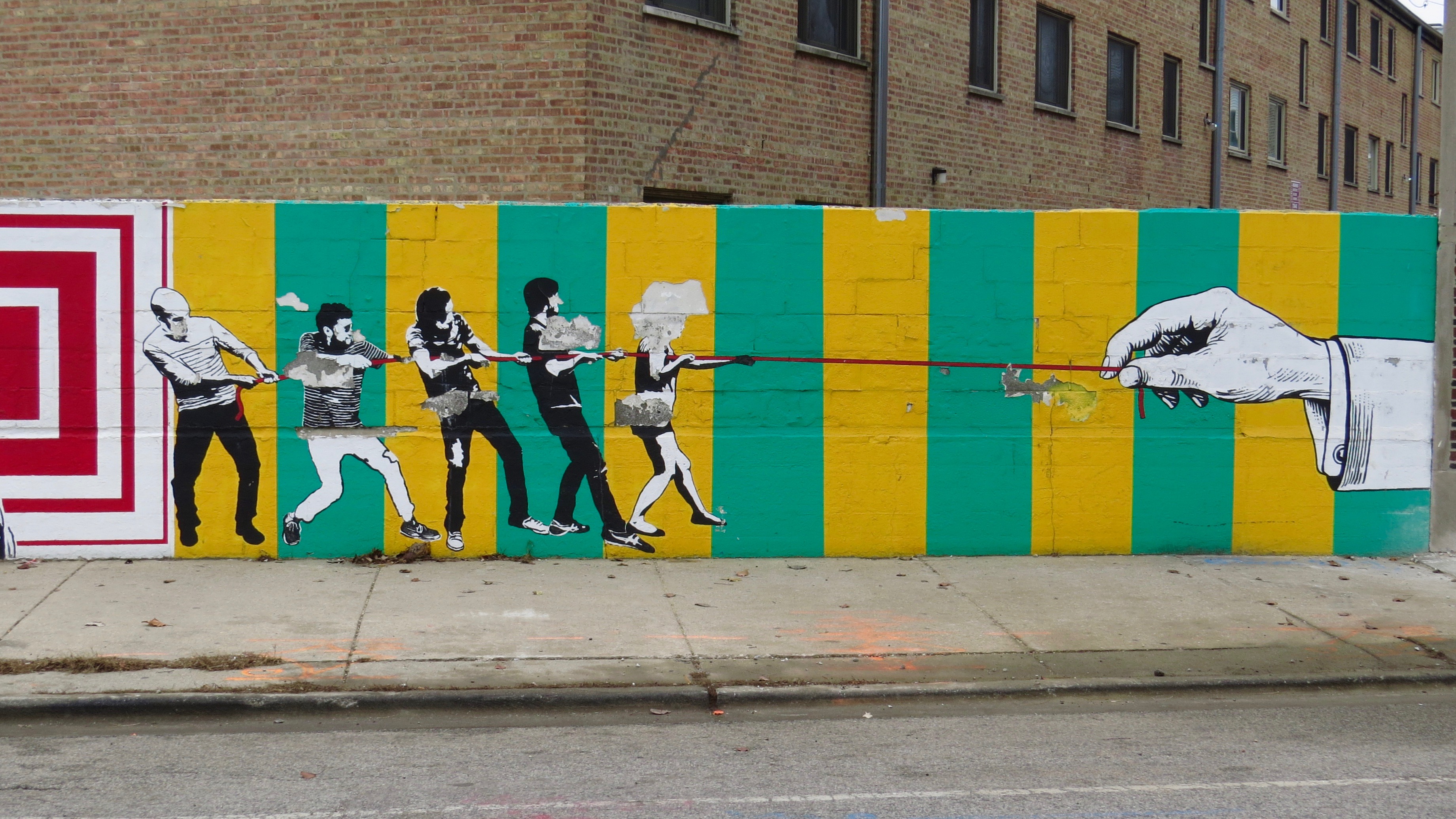mural in Chicago by artist Shawn Teseo Ballarin. Tagged: music