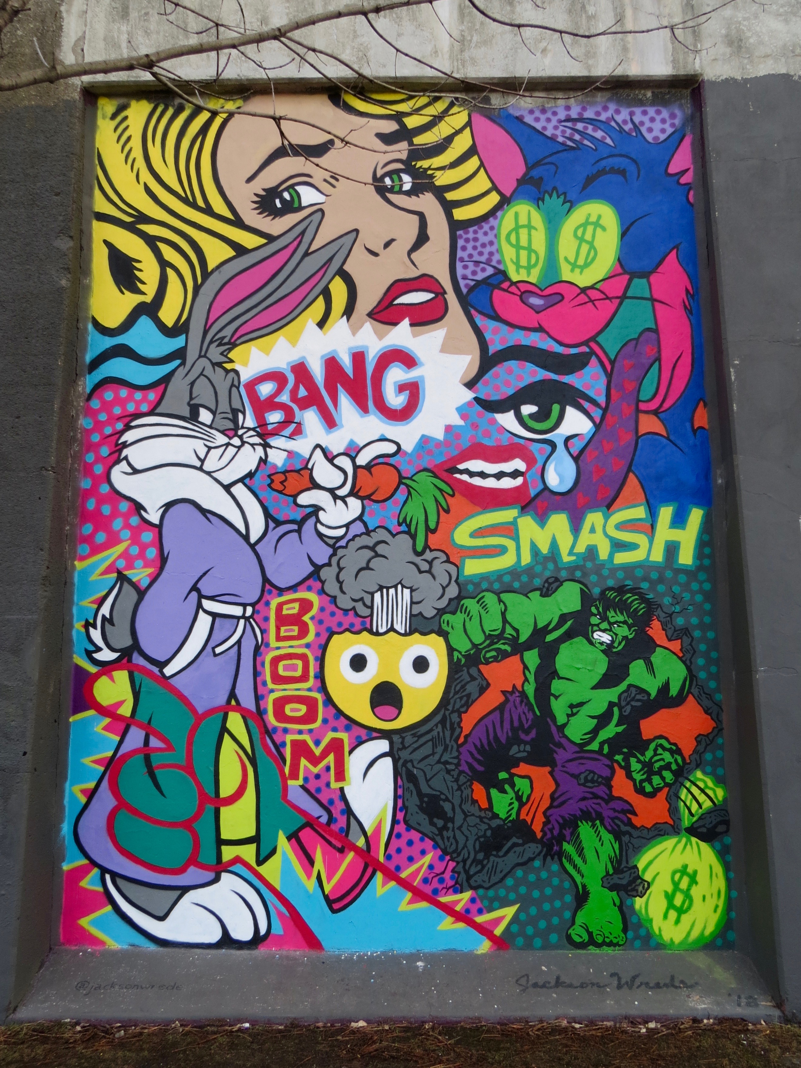 mural in Chicago by artist Jackson Wrede.