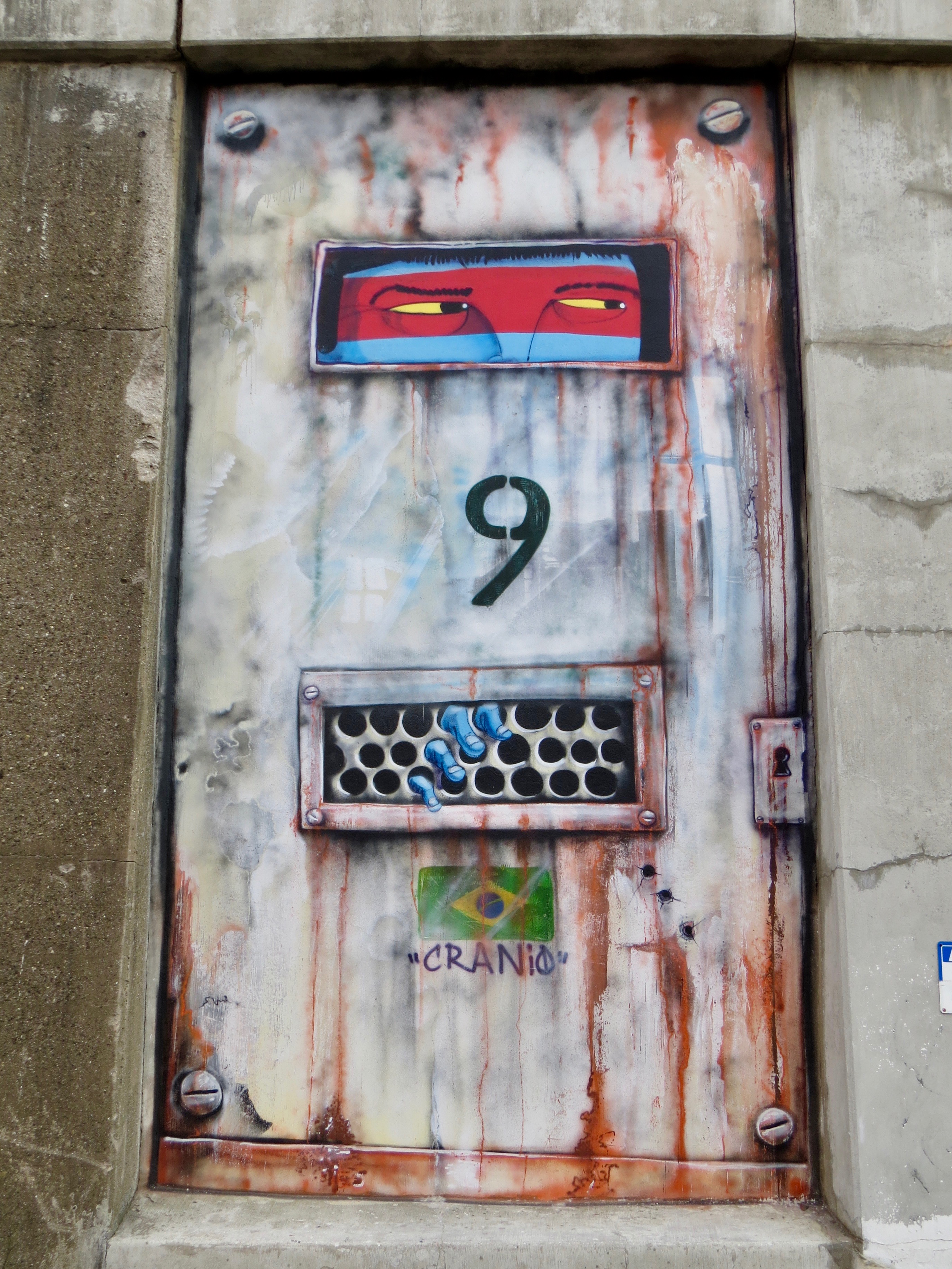 mural in Chicago by artist Cranio Artes.