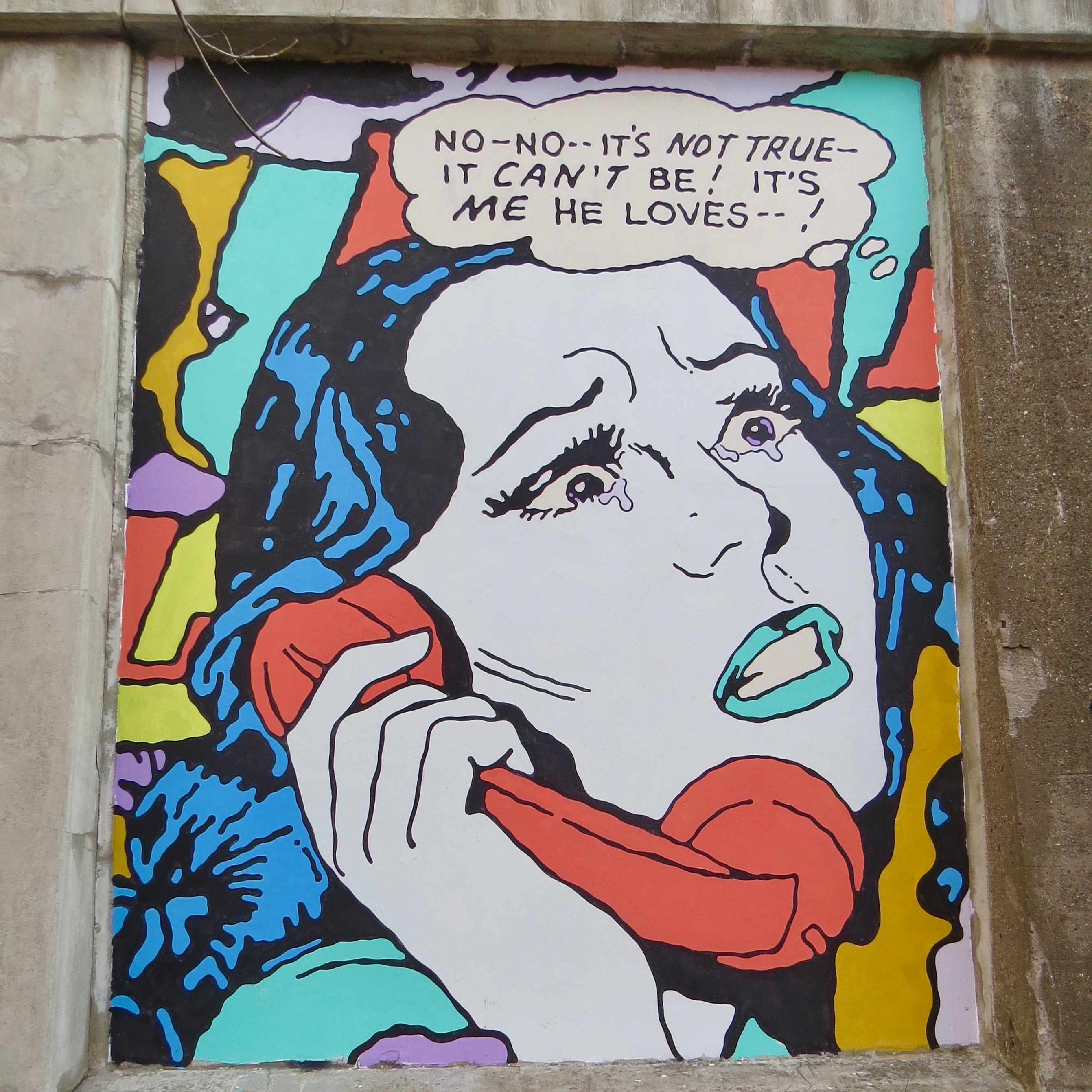 mural in Chicago by artist Greg Gossel.