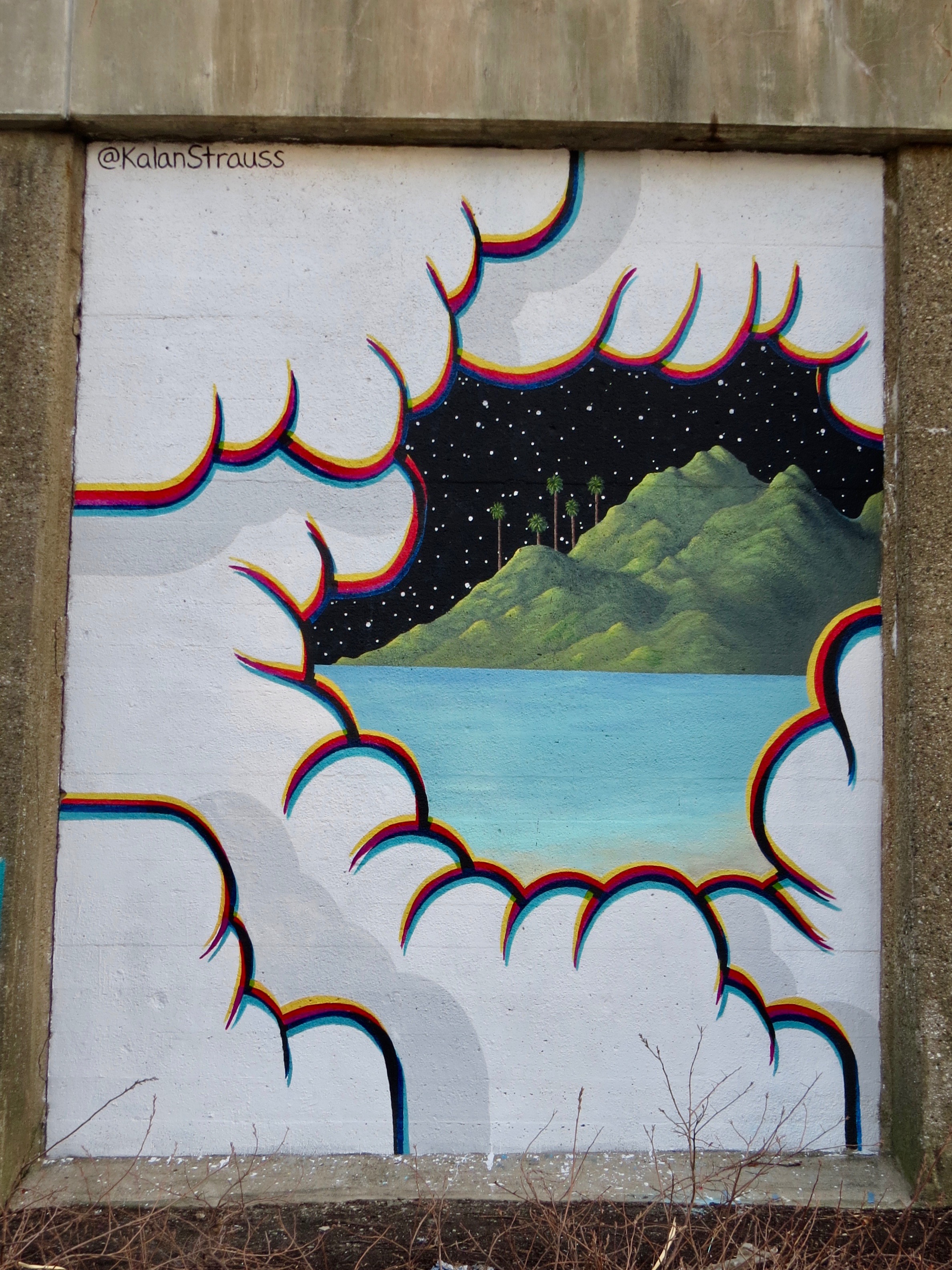 mural in Chicago by artist Kalan Strauss.