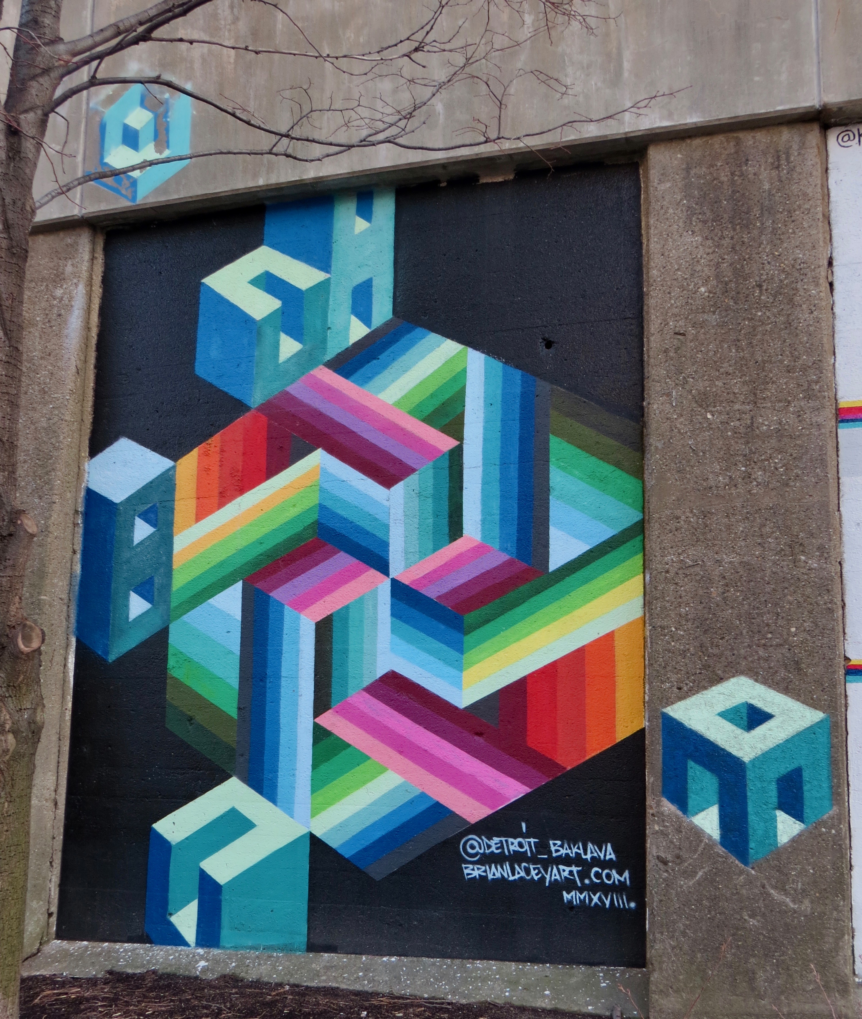 mural in Chicago by artist Brian Lacey.