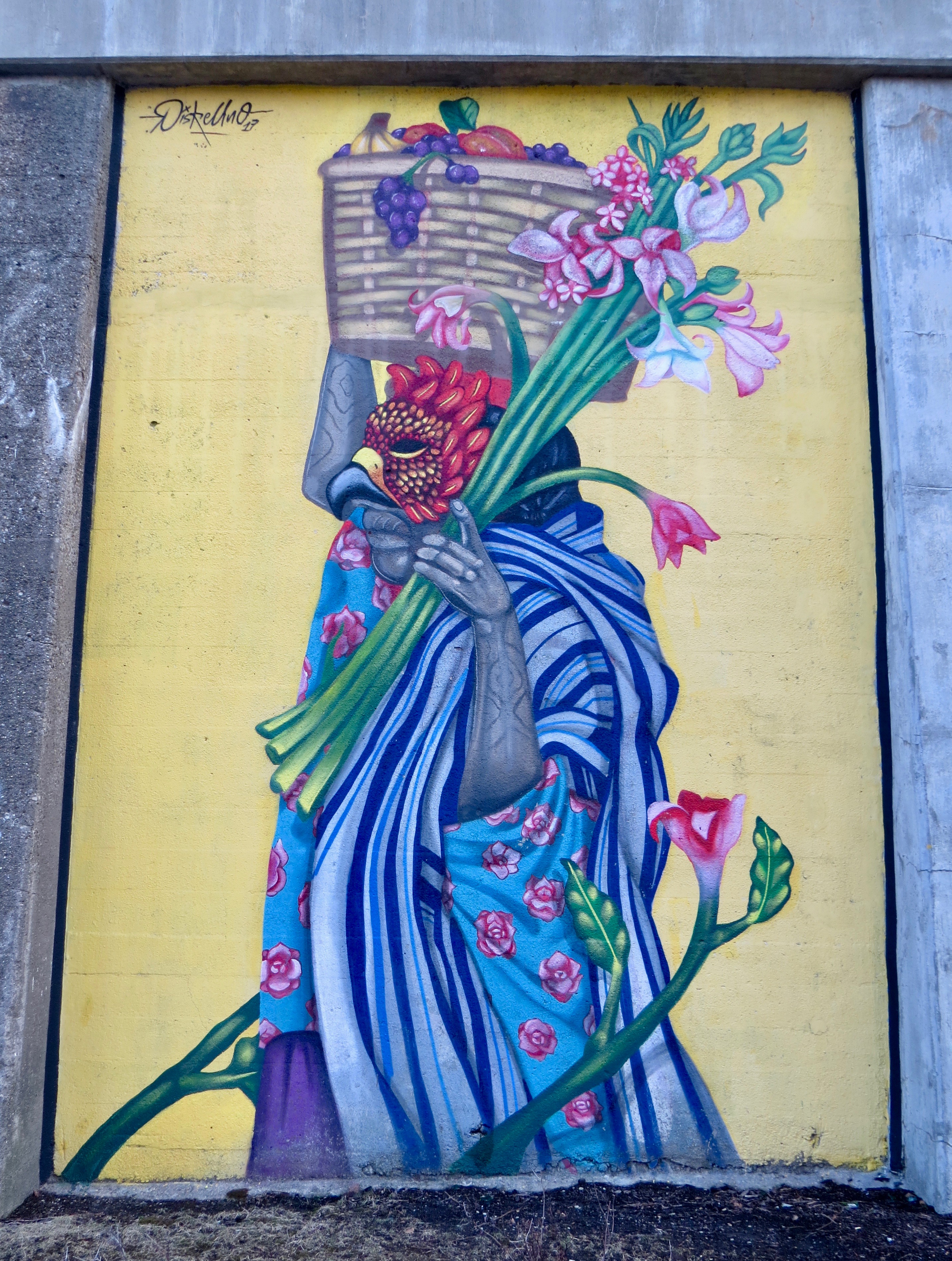 mural in Chicago by artist Diske Uno.