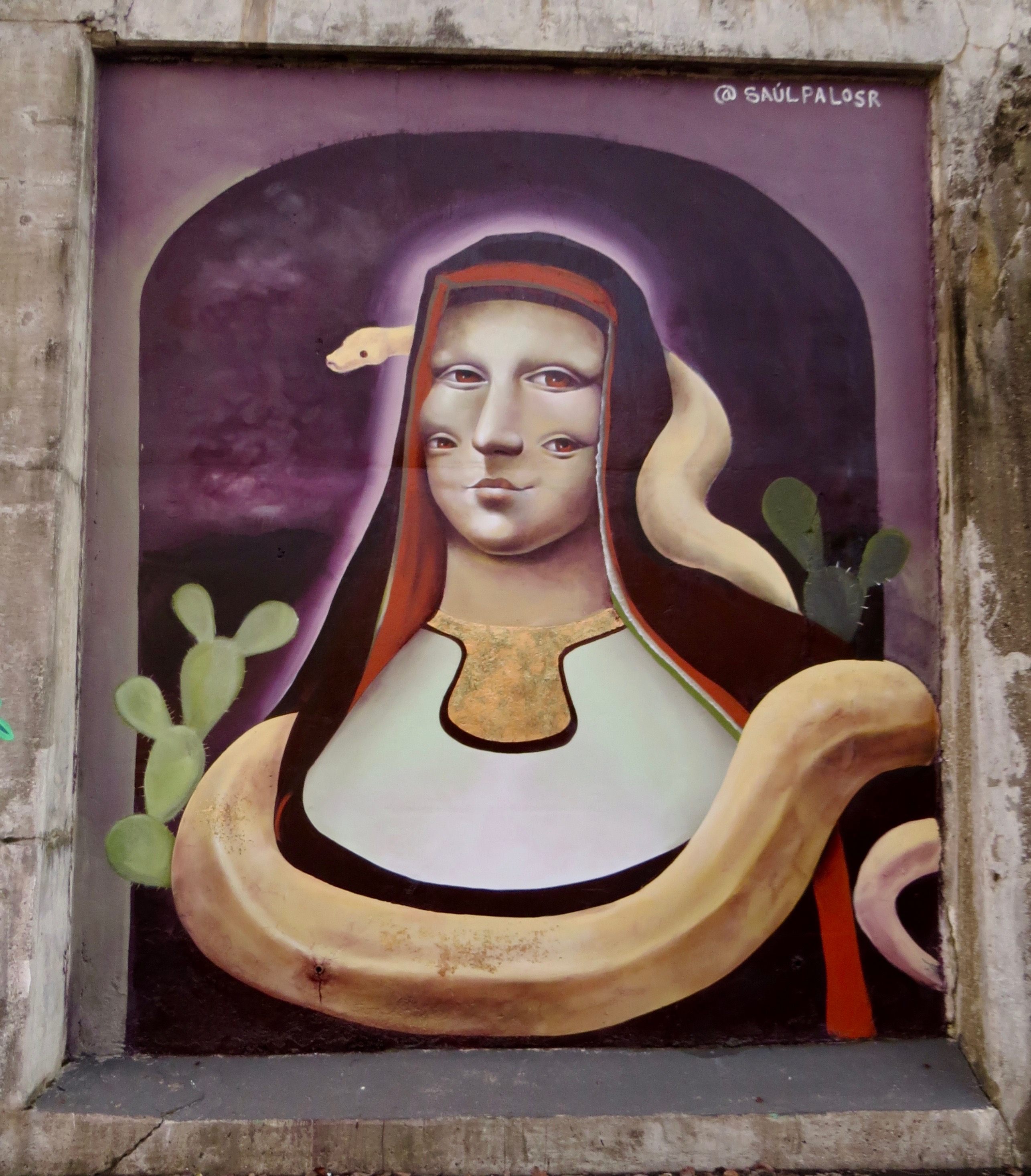 mural in Chicago by artist Saul Palos.