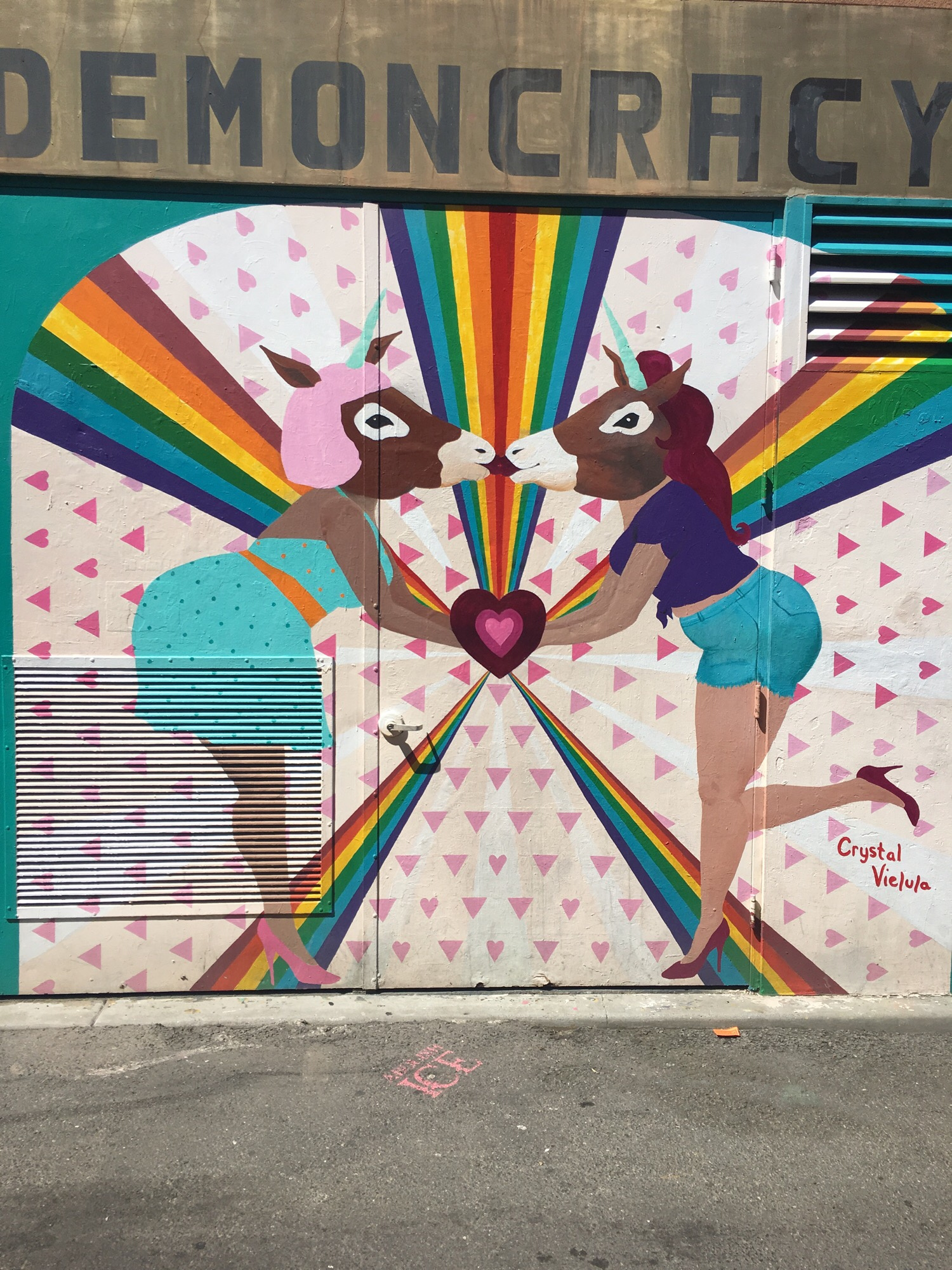 mural in San Francisco by artist Crystal Vielula.