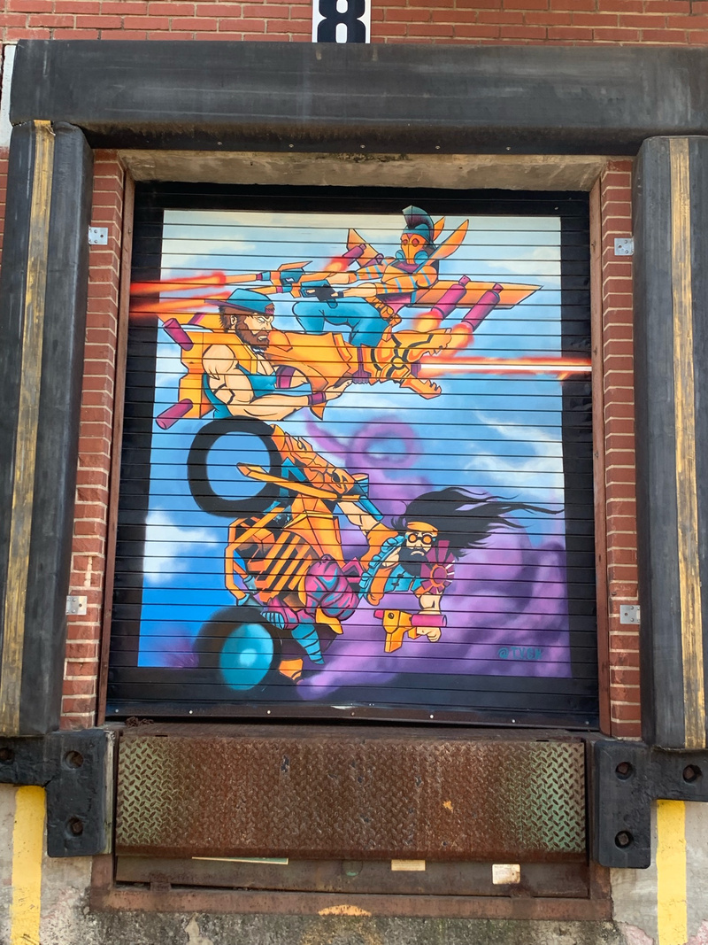 mural in Charlotte by artist Tucker Sward.