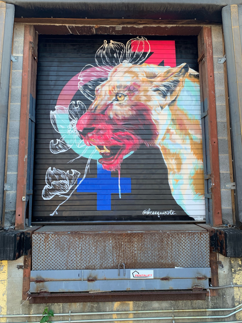 mural in Charlotte by artist Bree Stallings.