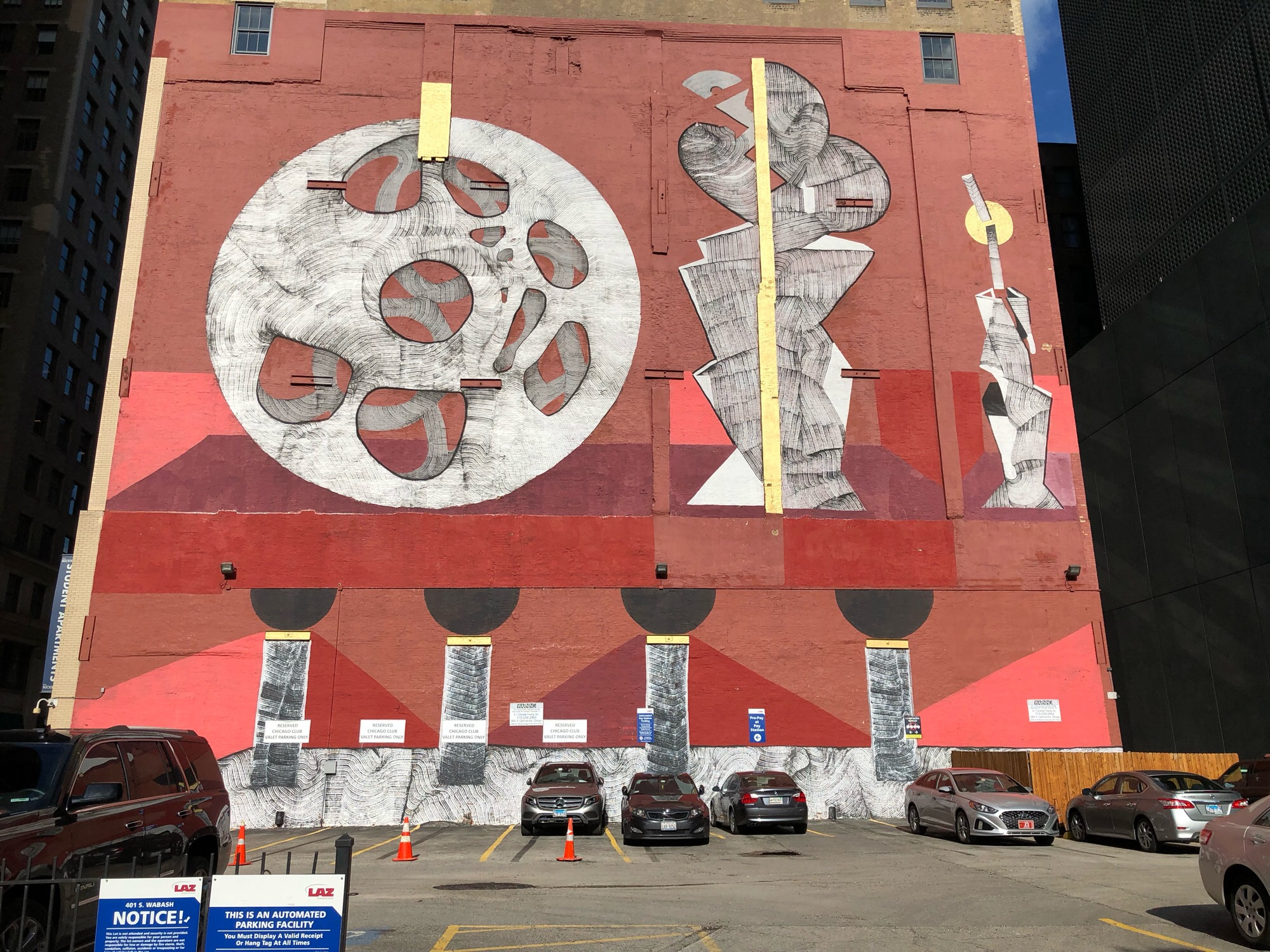 mural in Chicago by artist 2501.