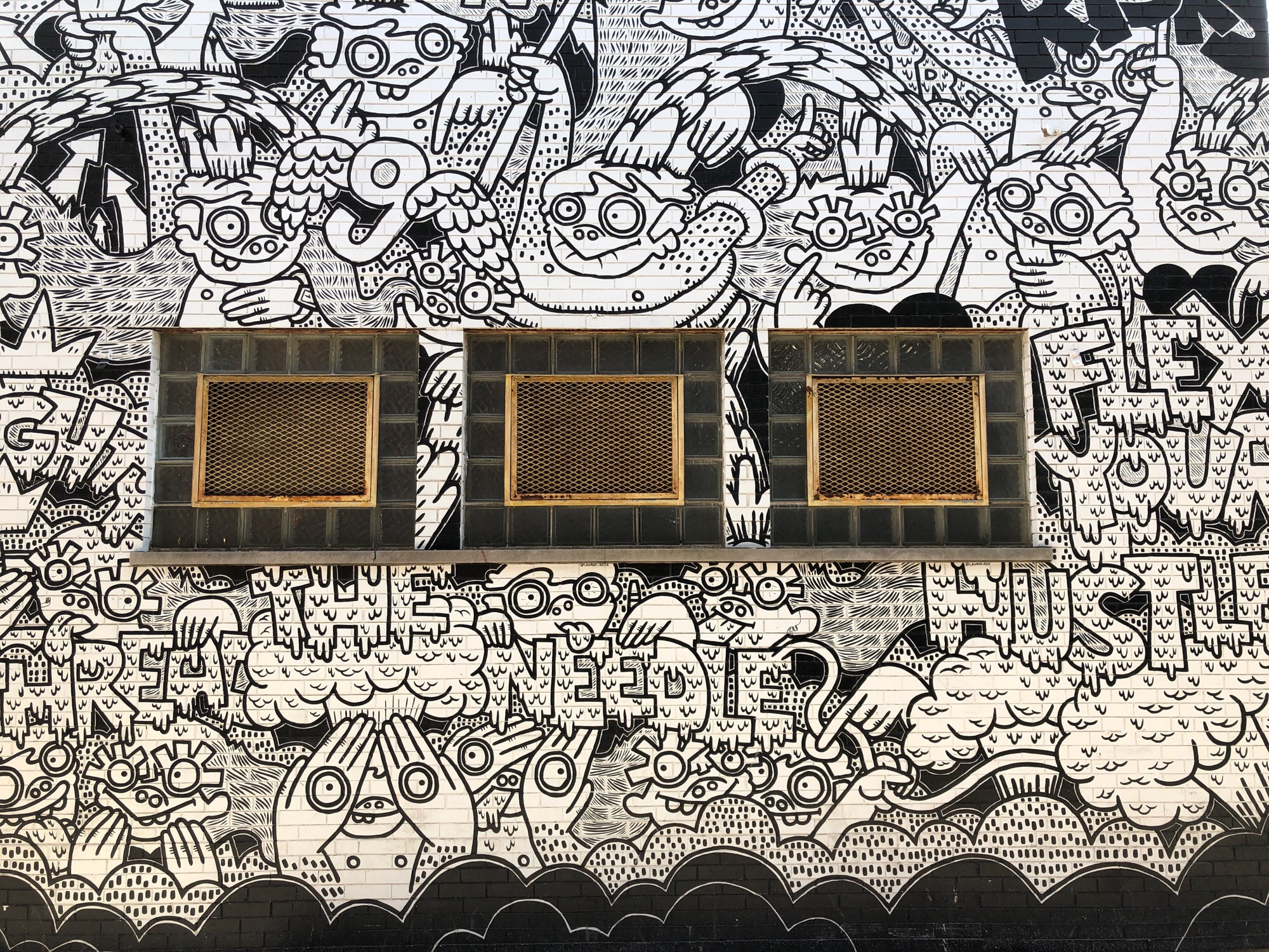 mural in Chicago by artist Lauren Asta.