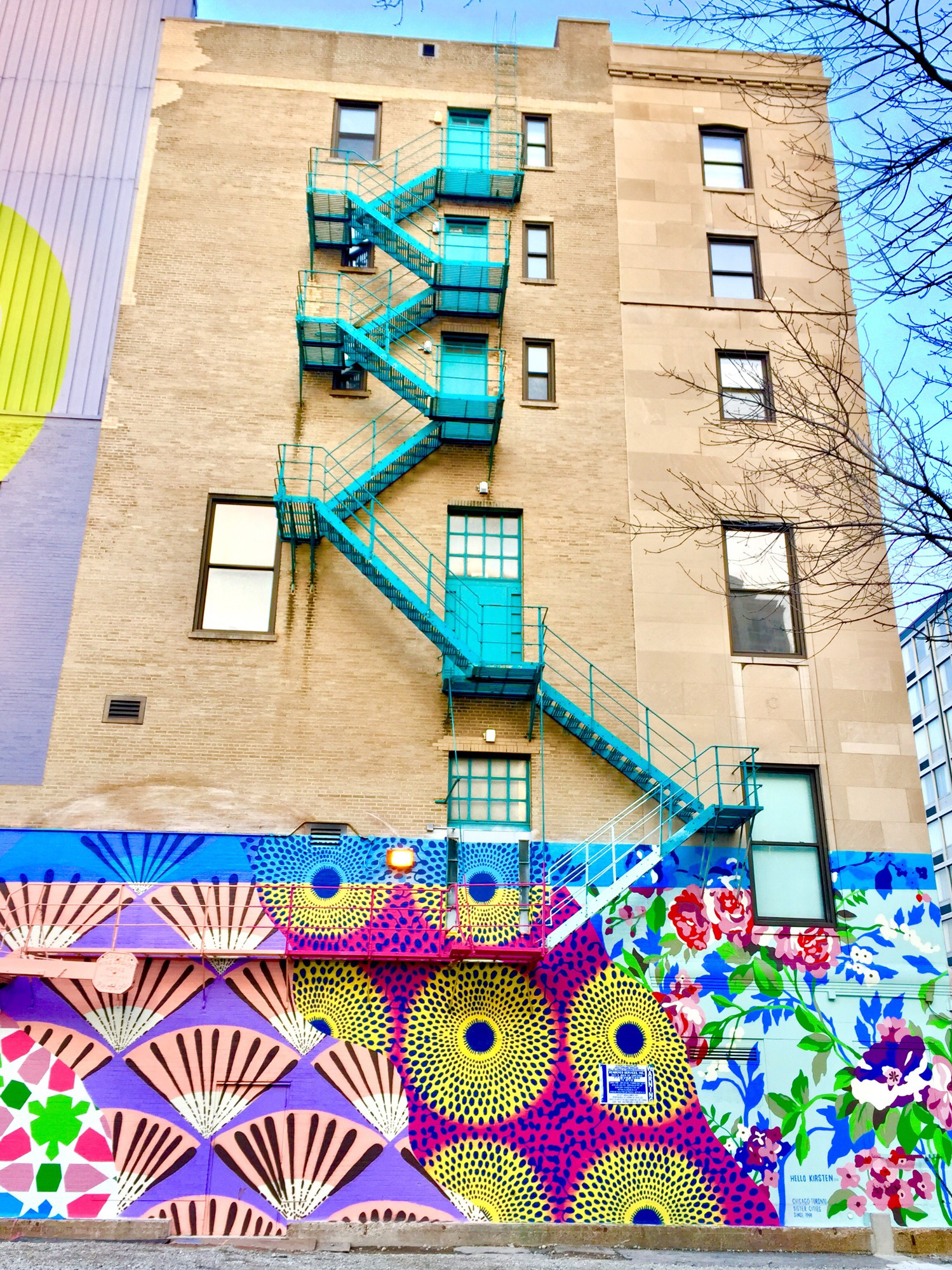 mural in Chicago by artist Kirsten McCrea.