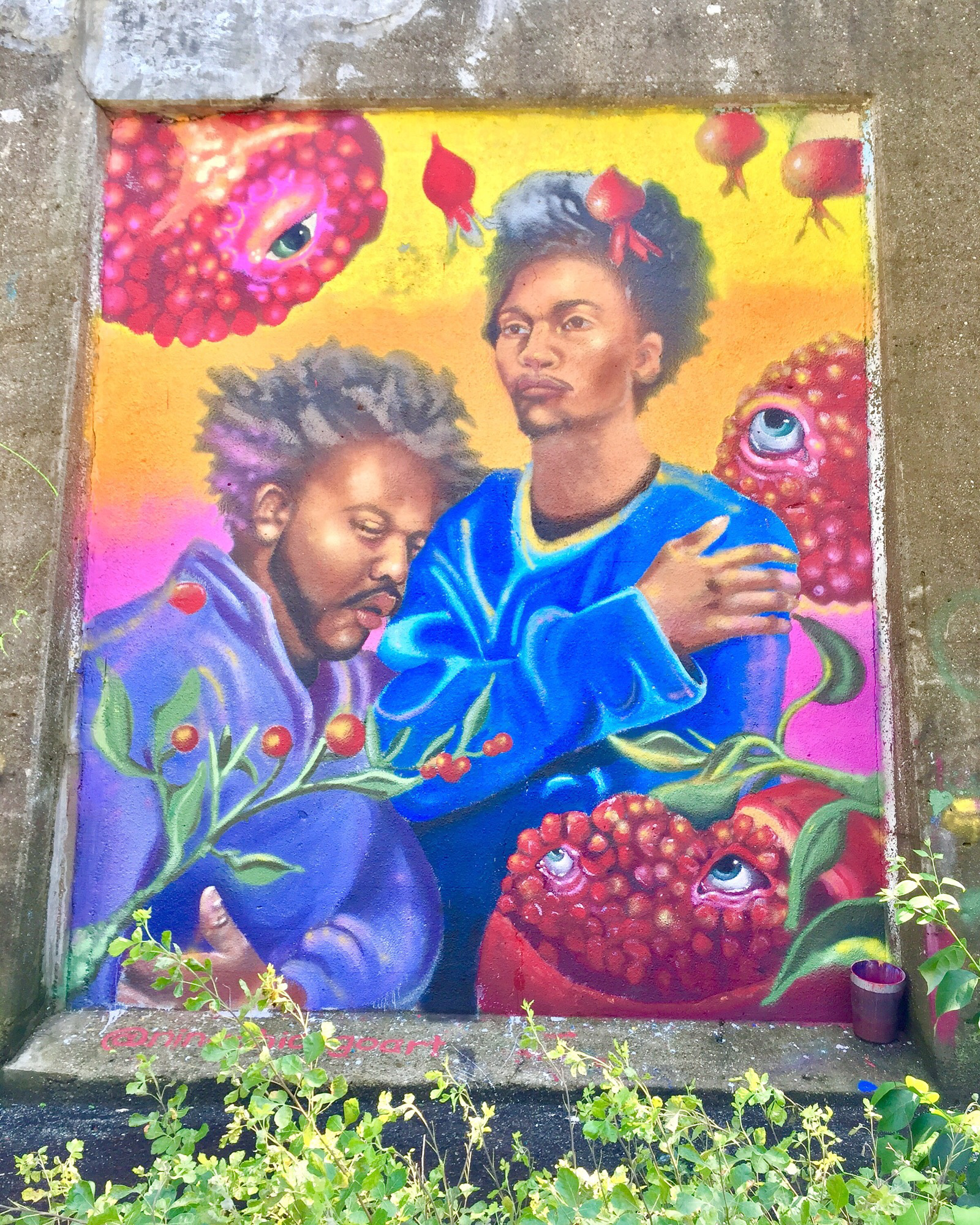 mural in Chicago by artist Nina Talamantes.