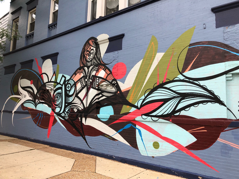 mural in Chicago by artist Miguel Del Real.