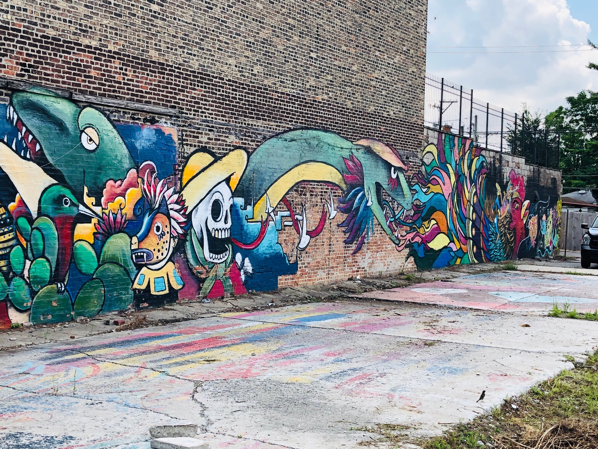 mural in Chicago by artist unknown.