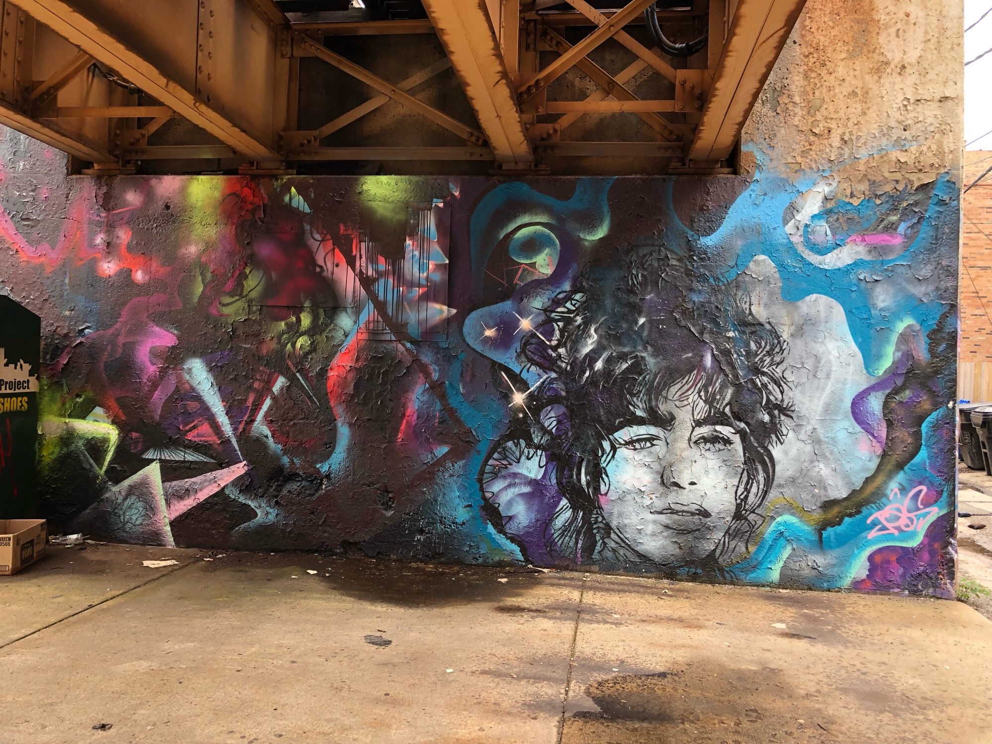 mural in Chicago by artist Joosy Jeus.