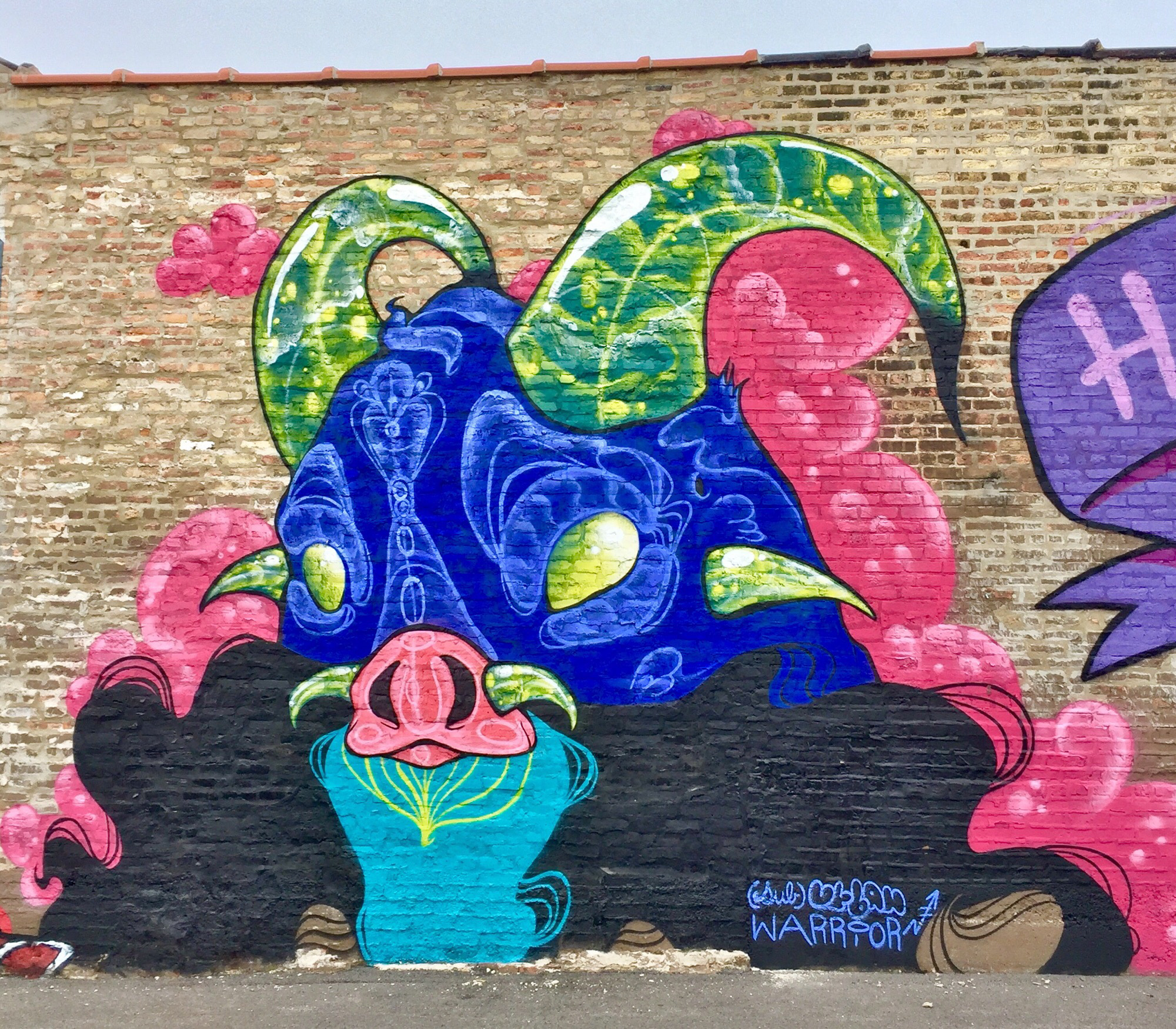 mural in Chicago by artist Suburban Warrior.