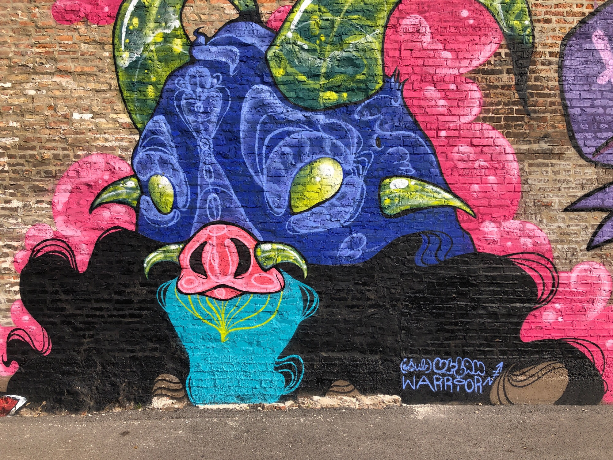 mural in Chicago by artist Suburban Warrior.