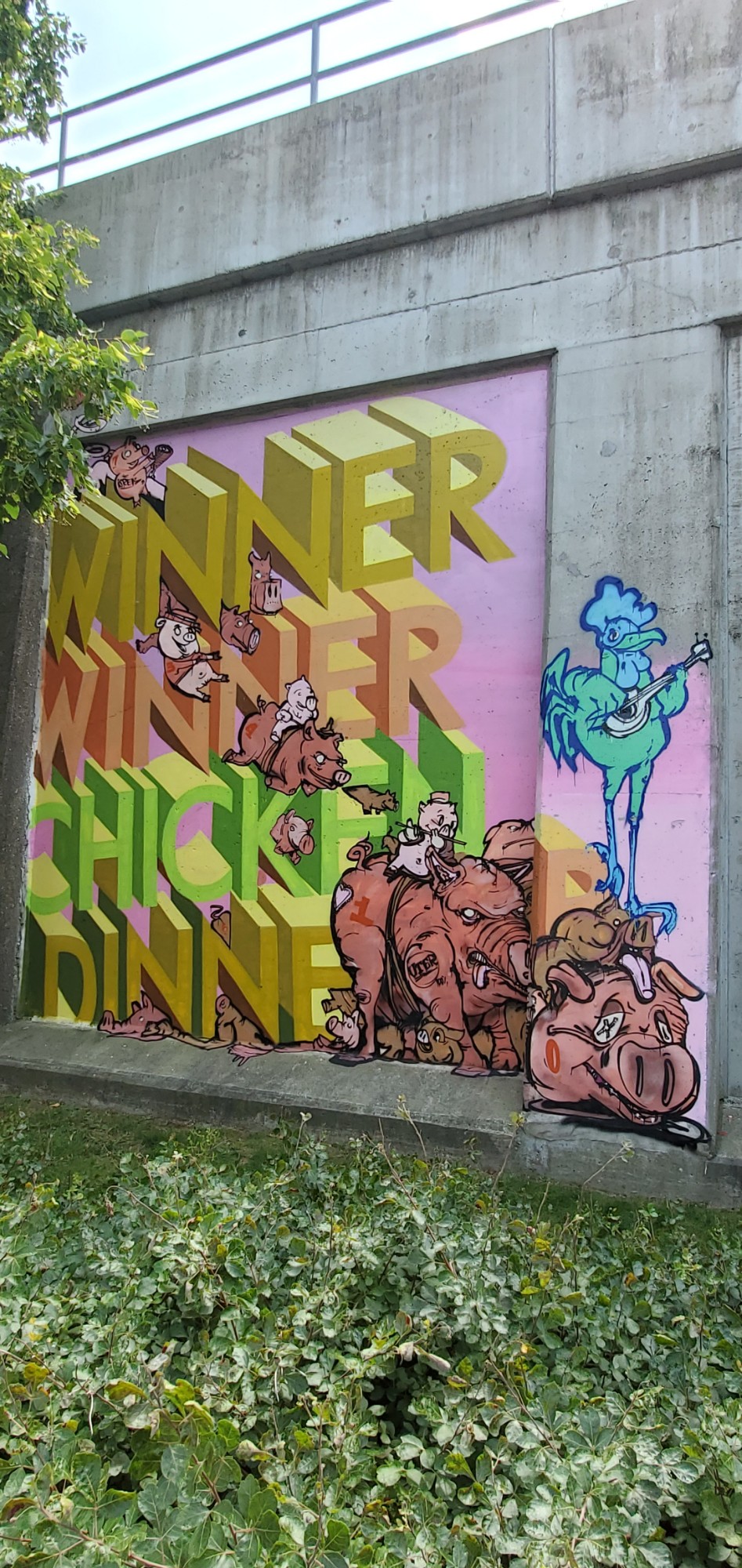 mural in Chicago by artist Uter.