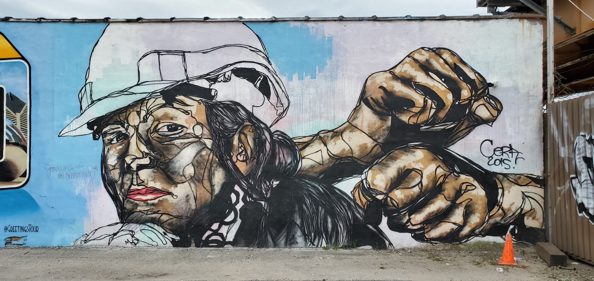 mural in Chicago by artist CERA.