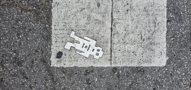 mural in Chicago by artist Stikman.