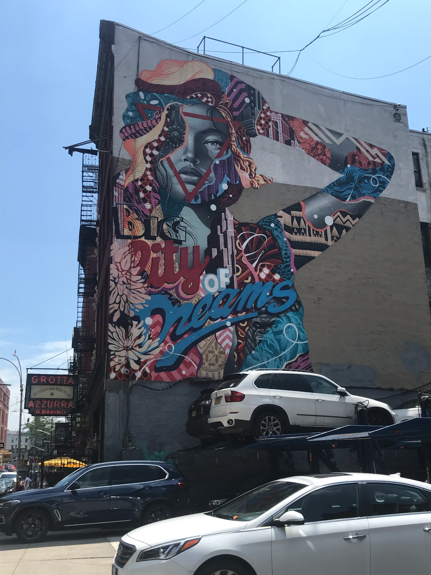 mural in New York by artist Tristan Eaton.