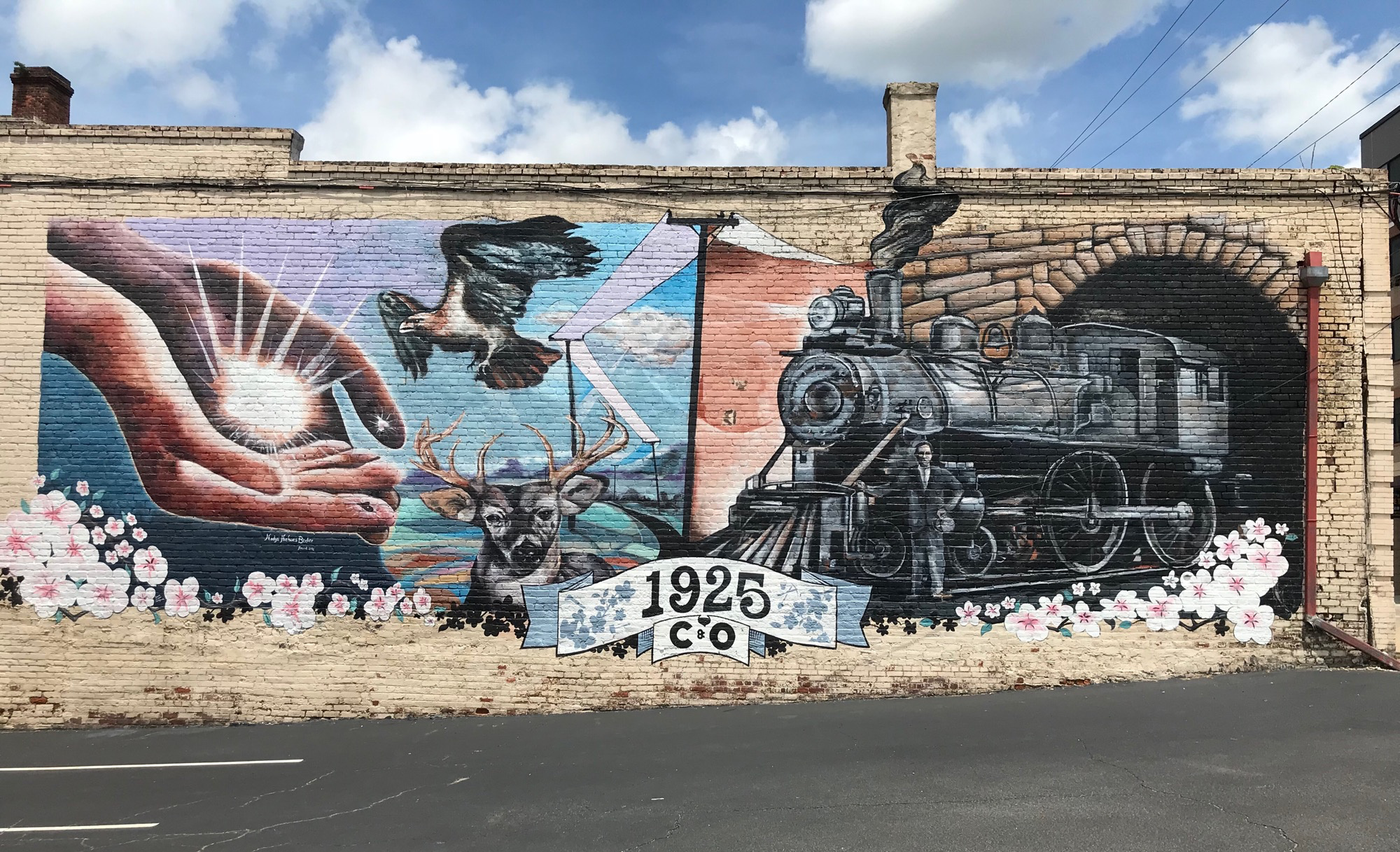 mural in Richmond by artist unknown.