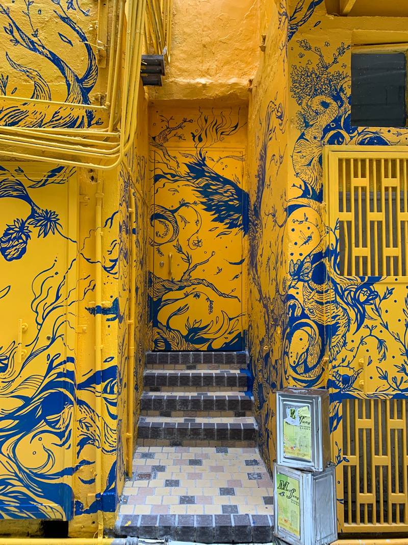 mural in by artist Rao Amandeep.