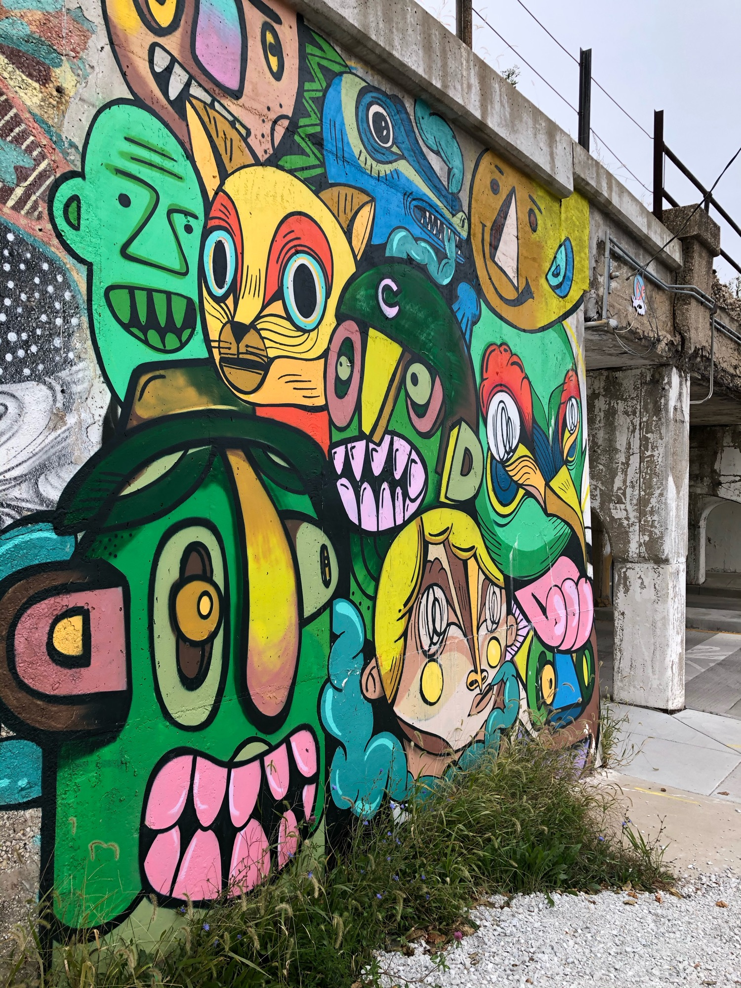 mural in Chicago by artist Rodrigo Oñate Roco.