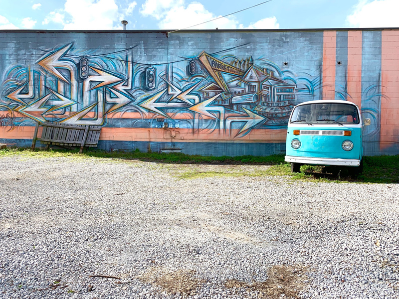 mural in Louisville by artist unknown.