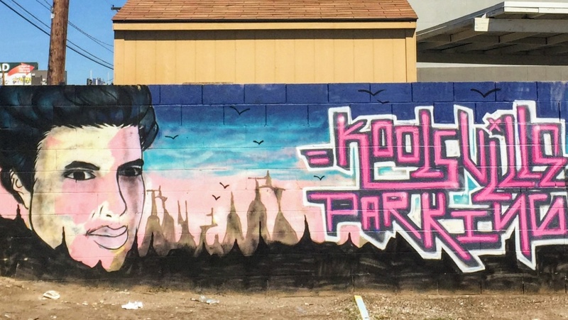 mural in Las Vegas by artist unknown.