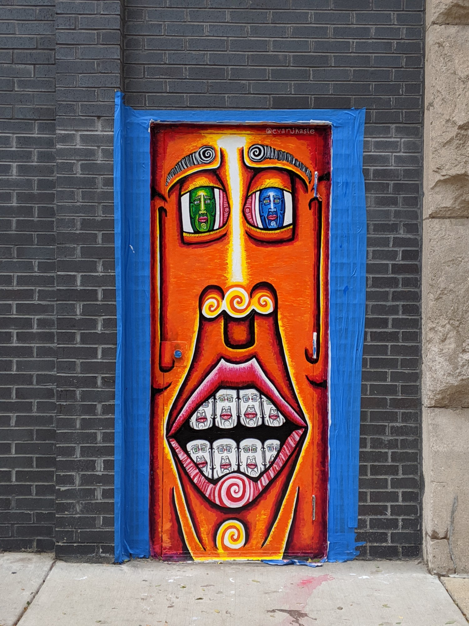 mural in Chicago by artist Evan Kasle.