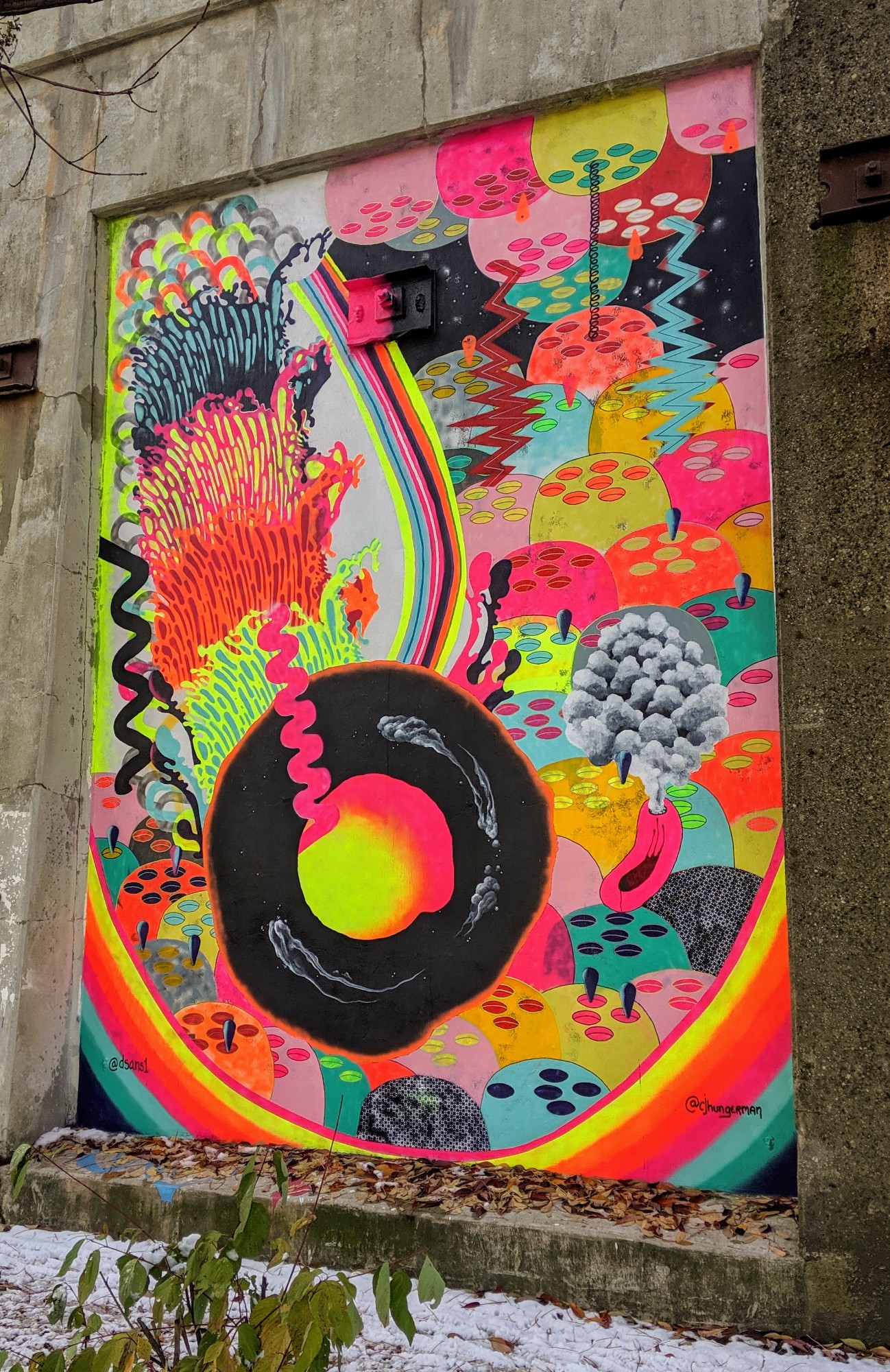 mural in Chicago by artist CJ Hungerman.