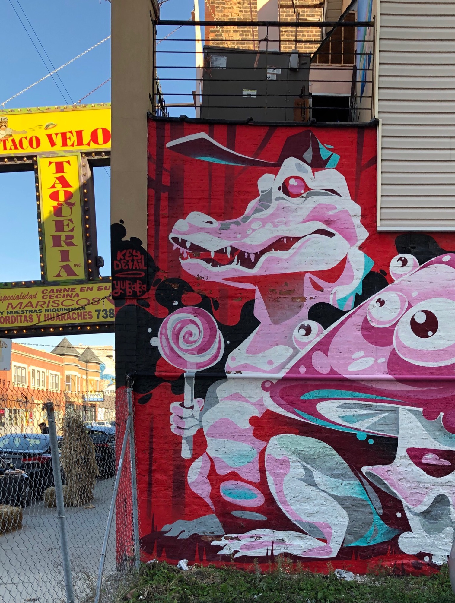 mural in Chicago by artist KEY DETAIL.